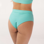 Шорти із складкою М'ятні