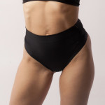 Костюм для пол денса с вставками Черний